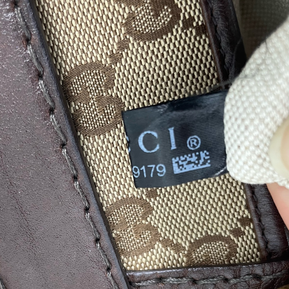 Gucci Brown Canvas GG Running Tote - Picture 15 of 15